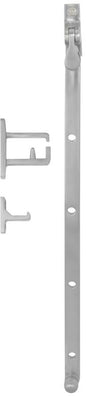Windsor Premium Casement Fanlight window Stay with closed keeper  350 mm Satin Chrome, Polished Brass