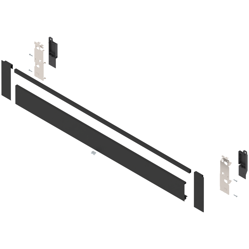 Blum Legrabox C Inner drawer front kit gallery rail  Up to 1200W