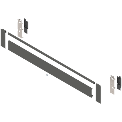 Blum Legrabox C Inner drawer front kit gallery rail  Up to 1200W