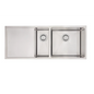 MERCER DV403 L-R SHEFFIELD 1 & 1/4 DOUBLE BOWL WITH DRAINER ON THE RIGHT/LEFT