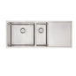 MERCER DV403 L-R SHEFFIELD 1 & 1/4 DOUBLE BOWL WITH DRAINER ON THE RIGHT/LEFT