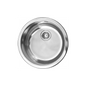 MERCER ER102 VERONA ROUND SINGLE BOWL TOP MOUNT AND UNDER MOUNT WITH & WITHOUT OVERFLOW 304 & 316