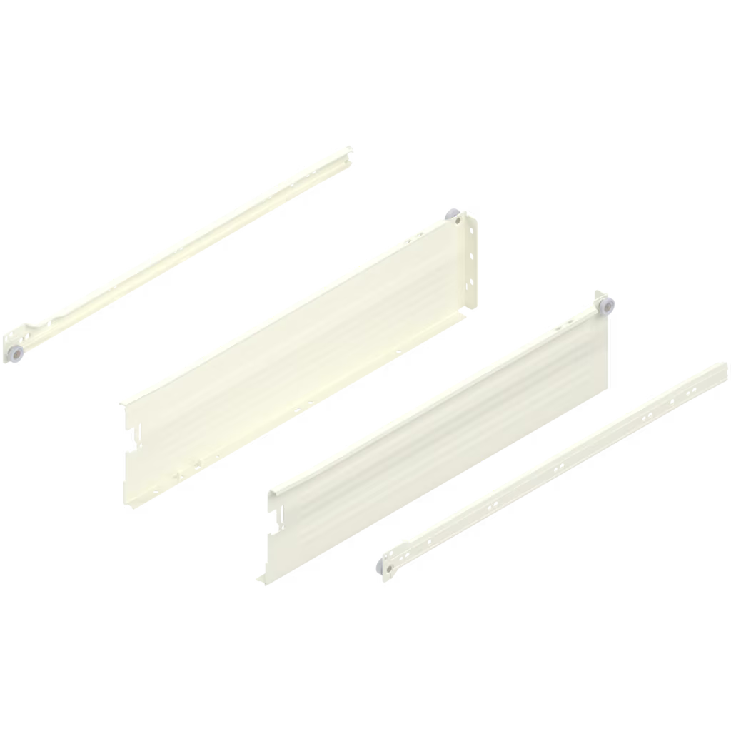 Blum METABOX SINGLE EXTENSION DRAW SET Length 500 mm ,Heights 55,86, 120 and 150mm (available in 4 heights )