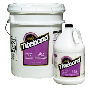 Titebond MELAMINE GLUE 16oz/473ml 32oz, 1 Gallon/3.8ltr, 20 Lit  Excellent Strength