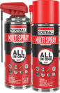 SOUDAL MULTI SPRAY GG 400ML NZ/AUS PRICED PER UNIT MINIMUM ORDER  12 UNITS