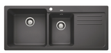 Blanco Germany Naya 8 S Sink For cabinet width min. 800 mm Silgranit Range- Available in 5 Colours :  Anthracite ,Black ,White ,Rock Grey ,Alu-Metallic