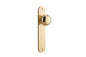 Iver Cambridge Door Knob Rose Round Concealed Fix Pair Passage Kit, Privacy Kit , Entrance Kit with High Security Lock -Polished Brass