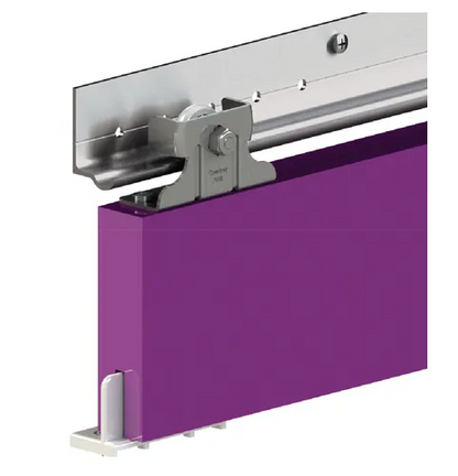 Cowdroy Arrow Sliding Track System 35kg Single for Internal Doors Track Set for One Sliding Door and components 35kg