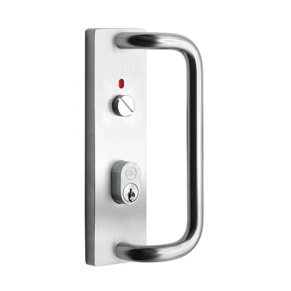 MILES NELSON COMMERCIAL SPECIAL KEY AND LARGE TURN INDICATING PRIVACY LOCK 60MM BACKSET ANTI LOCK OUT SC PRICED PER SET