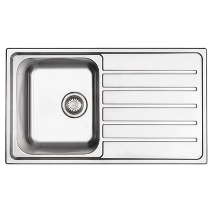 MERCER UBD35.41 URBAN SINGLE BOWL WITH DRAINER