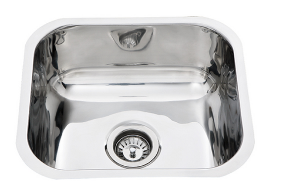 Blanco Germany Undermount Sink, Single Bowl  ( Length 445mm x Width 395mm ) Stainless steel finish