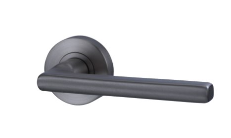 YALE PREMIUM VIVID LEVER V4 PASSAGE ,PRIVACY & DUMMY WITH LATCH 3 COLORS SATIN BRASS ,GUN METAL & MATT BLACK