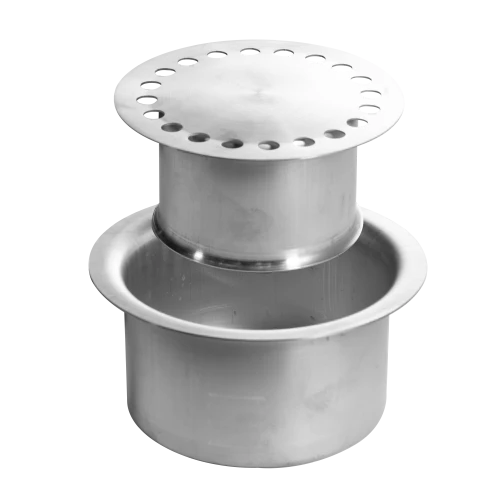 MERCER K SERIES SHOWER TRAYS -304 0.9MM  2 AND 3 SIDE EASY CLEAN 50MM SIDE OUTLET INT STEP POLYBASE