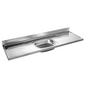 MERCER M16 STYLELINE 304 STAINLESS STEEL SINK BENCH 0.9MM 40MM WASTE WITH  OVERFLOW