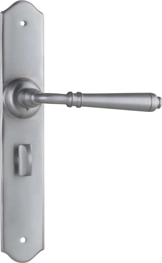 Door Lever Reims Privacy Pair Satin Chrome H240xW40xP70mm