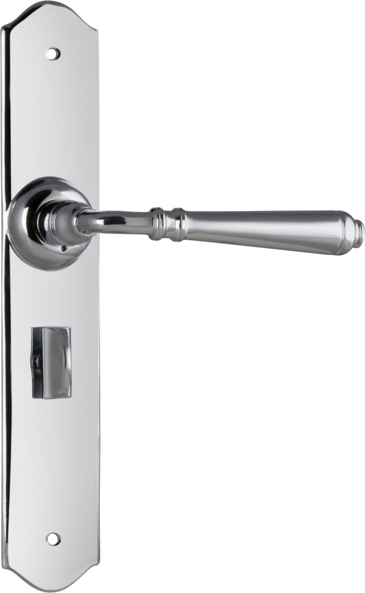 Door Lever Reims Privacy Pair Chrome Plated H240xW40xP70mm
