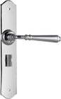 Door Lever Reims Privacy Pair Chrome Plated H240xW40xP70mm