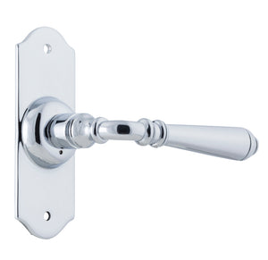Door Lever Reims Latch Pair Chrome Plated H110xW40xP70mm
