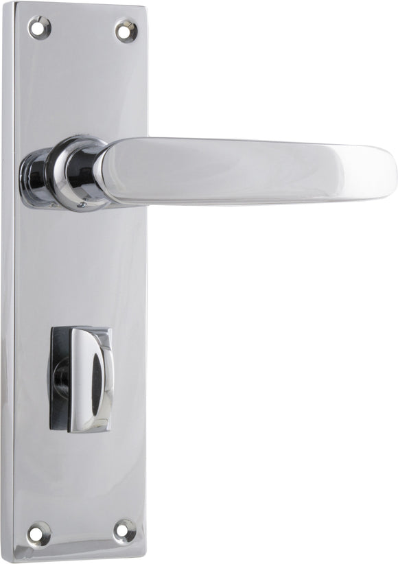 Door Lever Balmoral Privacy Pair Chrome Plated H156xW42xP46mm