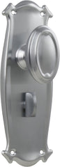 Door Knob Bungalow Privacy Pair Satin Chrome H197xW68xP60mm