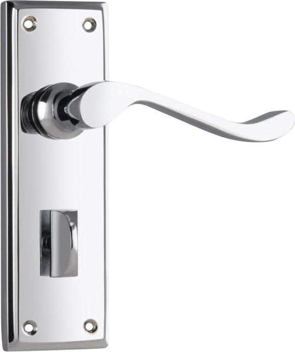 Door Lever Camden Privacy Pair Chrome Plated H152xW50xP60mm