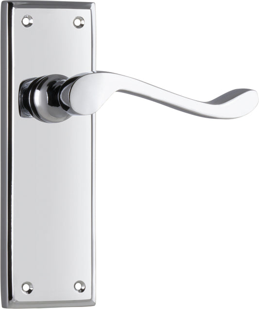 Door Lever Camden Latch Pair Chrome Plated H152xW50xP60mm