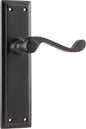 Door Lever Milton Latch Pair Antique Copper H200xW50xP68mm