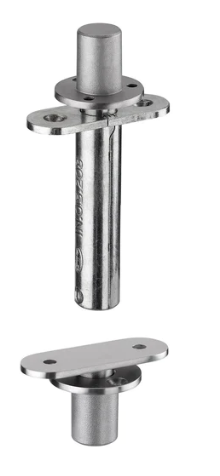 JNF IN.05.208 Flush Hinge for Single or Double Action Wooden Doors ( 65kg ) Finish : Stainless Steel