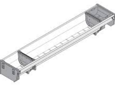 BLUM ORGA-LINE Cutlery Insert M heightt 98.50mm,width 103mm x length 450-550mm ( 3 sizes ) NL (Includes 1 large & 1 square trays)