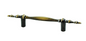 Sylvan Cabinet Ohio Pull 76mm B/C Handle Antique Brass