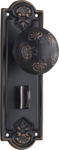 Door Knob Nouveau Privacy Pair Antique Copper H188xW58xP60mm