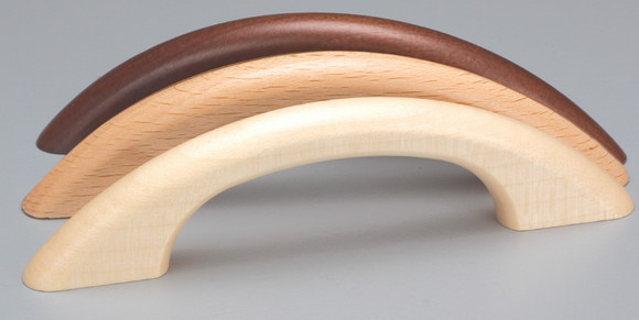 Kethy Timber Bow Handle Oval 96mm Beech & Maple