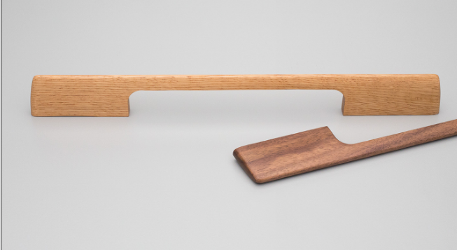 Kethy New Aero Handle 224mm C to C, O/A 287 Available In 3 Colours : Black Stain ,Oak ,Walnut