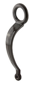 Jaeco Nightlatch Handle 30mm barrel In 4 Colours : Brass Plate ,Chrome ,Florentine Bronze ,Satin Chrome