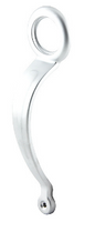 Jaeco Nightlatch Handle 30mm barrel In 4 Colours : Brass Plate ,Chrome ,Florentine Bronze ,Satin Chrome