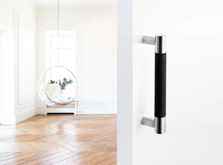 JNF Pull handle Loft Back to Back & Single ( 250mm ) Finish : Black