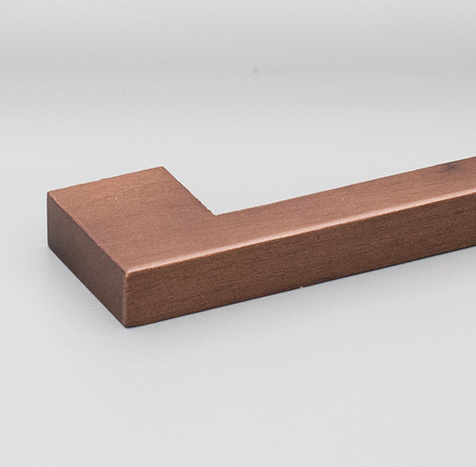 Kethy Urban Handle 12mm Square C to C Walnut Available In 3 Sizes : 160mm ,224mm ,288mm
