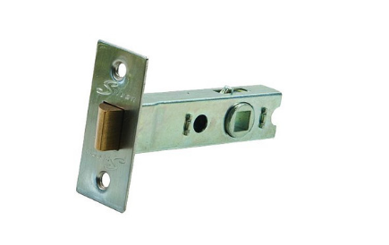 Sylvan Mortice Latch 60mm 7.6 x 7.6mm & 8 x 8 mm Spindle Used with Centro Available In 4 Colours : Polished Brass ,Satin Nickel Plate ,Black & Stainless steel Finish