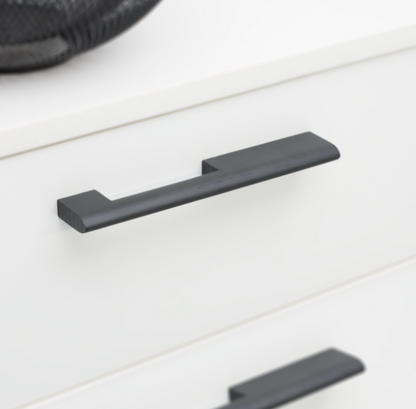 Kethy Astrid Timber D Handle 288mm C to C, O/A 320mm Available In 3 Colours : Black Stain ,Oak ,Walnut