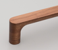Kethy Pinta Timber D Handle 192mm C to C, O/A 208mm Available In 4 Colours : Walnut ,Black Stain ,Oak ,Oak Raw