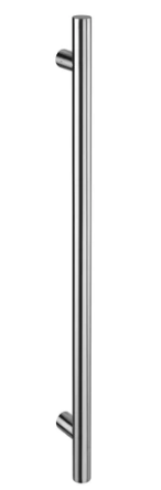 JNF Pull handle Back to Back ( Ø30mm - 600mm & 900mm ) - Finish : Stainless Steel & Titanium Black