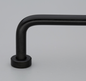 Kethy Lounge Rounded D Handle 192mm C to C Available In 4 Colours : Polished Brass Gloss ,Polished Brass Matt ,Black Paint Matt ,Satin Stainless Steel