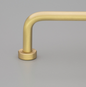 Kethy Lounge Rounded D Handle 192mm C to C Available In 4 Colours : Polished Brass Gloss ,Polished Brass Matt ,Black Paint Matt ,Satin Stainless Steel