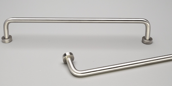 Kethy Lounge Rounded D Handle 160mm C to C Available In 4 Colours : Polished Brass Gloss ,Polished Brass Matt ,Black Paint Matt ,Satin Stainless Steel