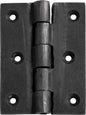 Hinge Cast Iron Matt Black H89xW65mm