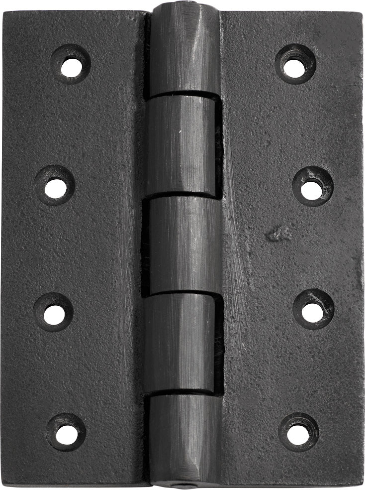 Hinge Cast Iron Matt Black H100xW75mm