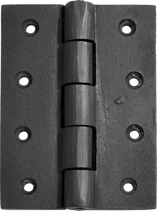 Hinge Cast Iron Matt Black H100xW75mm