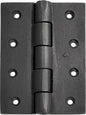 Hinge Cast Iron Matt Black H100xW75mm
