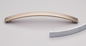 Kethy Bridge Bow Handle C to C Satin Chrome Available in 2 Sizes : 128mm ,224mm