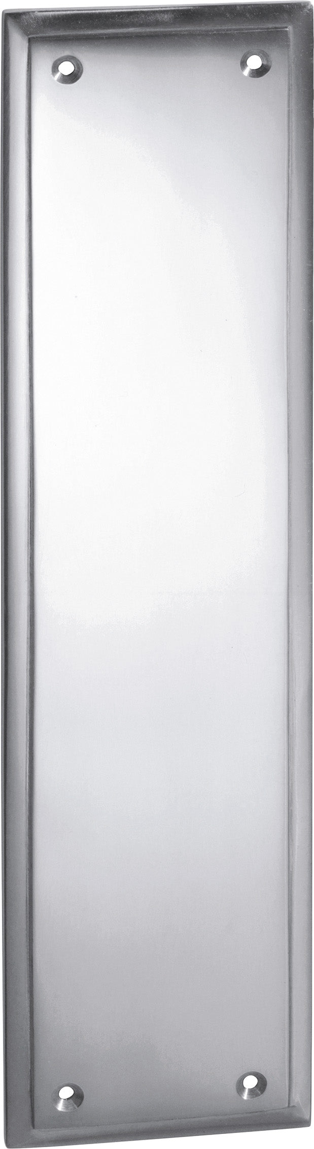Push Plate Milton Chrome Plated H300xW75mm